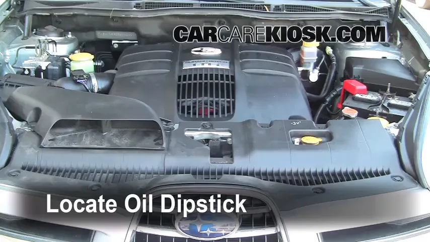 2006 Subaru B9 Tribeca 3.0L 6 Cyl. Oil Check Oil Level